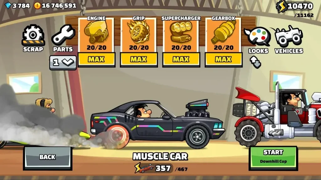 Hill Climb Gameplay
