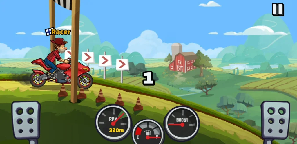 Hill Climb Gameplay